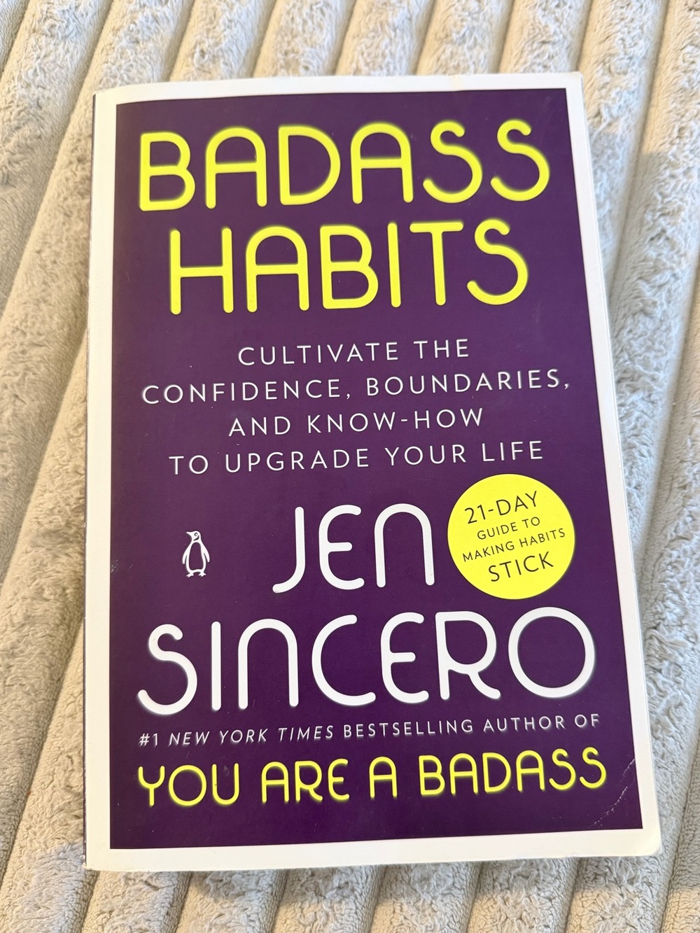 Badass Habits by Jen Sincero | Paperback Self-Help Book